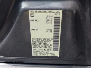 2014 Nissan Altima 2.5 S with VIN 1N4AL3AP1EC420984, listed as a IAAI auction lot 42209666 with 165,085 mi miles and . Bid and sale history available at carsss.com. Image 9.