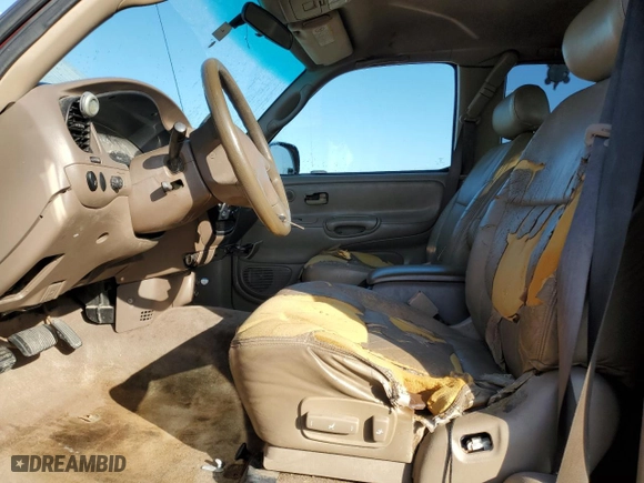 2001 Toyota Tundra Ltd with VIN 5TBRT381X1S140027, listed as a Copart auction lot 86533944 with 278,927 mi miles and Clean Title. Bid and sale history available at carsss.com. Image 7.