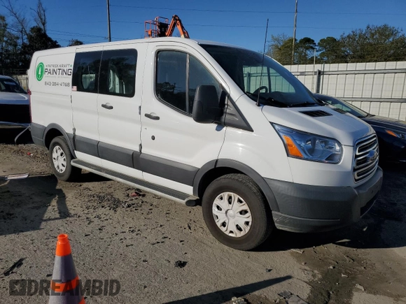 2018 Ford Transit with VIN 1FTYR1ZM2JKA65233, listed as a Copart auction lot 49108555 with 88,264 mi miles and Salvage Title. Bid and sale history available at carsss.com. Image 4.