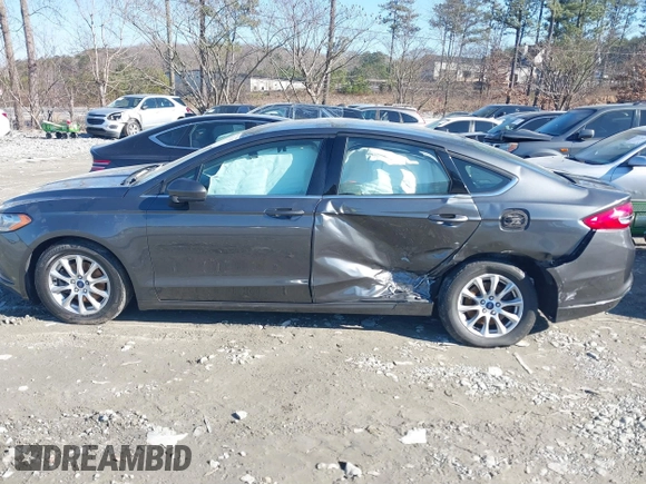 2017 Ford Fusion S with VIN 3FA6P0G78HR369523, listed as a IAAI auction lot 41267657 with 127,628 mi miles. Bid and sale history available at carsss.com. Image 14.