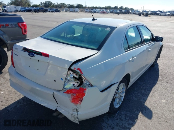 2012 Ford Fusion S with VIN 3FAHP0GA7CR364584, listed as a IAAI auction lot 41664045 with 185,895 mi miles. Bid and sale history available at carsss.com. Image 6.