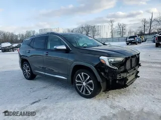 2019 GMC Terrain Denali with VIN 3GKALXEX6KL158959, listed as a Copart auction lot 43990495 with 103,849 mi miles and Salvage Title. Bid and sale history available at carsss.com. Image 15.
