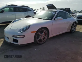 2007 Porsche 911 Carrera S with VIN WP0AB299X7S732999, listed as a Copart auction lot 74821674 with 0 mi miles and Salvage Title. Bid and sale history available at carsss.com. Image 1.