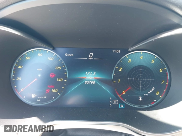 2020 Mercedes-Benz C 300 with VIN W1KWF8EB8LR593114, listed as a IAAI auction lot 40406690 with 83,798 mi miles and . Bid and sale history available at DreamBid. Image 7.