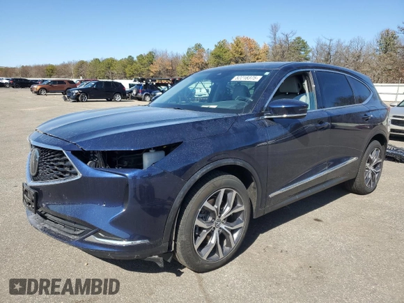 2024 Acura MDX Technology z VIN 5J8YE1H47RL013763, wystawiony jako Copart lot #52218375 z przebiegiem 19 284 mil mil oraz Szkoda całkowita • Salvage title. Historia ofert i sprzedaży dostępna na DreamBid. Obrazek 1.