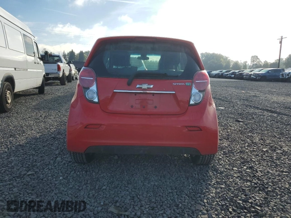 2015 Chevrolet Spark EV LT with VIN KL8CL6S01FC800990, listed as a Copart auction lot 75356214 with 30,886 mi miles and Salvage Title. Bid and sale history available at carsss.com. Image 6.