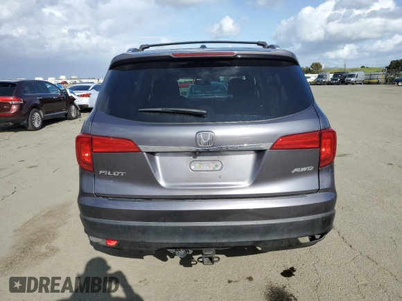 2016 Honda Pilot EX-L with VIN 5FNYF6H74GB037182, listed as a Copart auction lot 51088915 with 118,018 mi miles and Salvage Title. Bid and sale history available at carsss.com. Image 6.