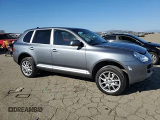2005 Porsche Cayenne S with VIN WP1AB29P95LA62169, listed as a Copart auction lot 42992215 with 291,368 mi miles and Salvage Title. Bid and sale history available at carsss.com. Image 4.
