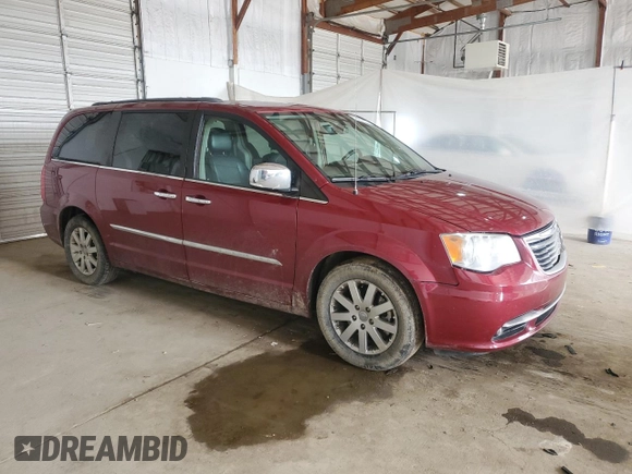 2012 Chrysler Town & Country Touring-L with VIN 2C4RC1CG9CR393245, listed as a Copart auction lot 51423825 with 165,355 mi miles and Salvage Title. Bid and sale history available at carsss.com. Image 4.