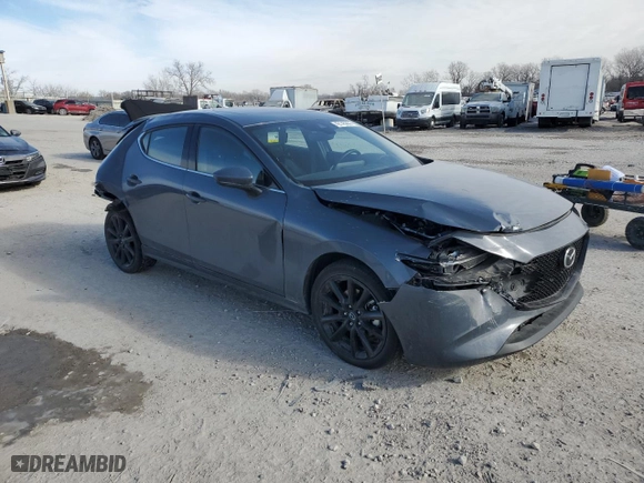 2023 Mazda Mazda3 Hatchback 2.5 S Premium with VIN JM1BPBMM2P1603081, listed as a Copart auction lot 42145055 with 41,133 mi miles and Salvage Title. Bid and sale history available at carsss.com. Image 4.