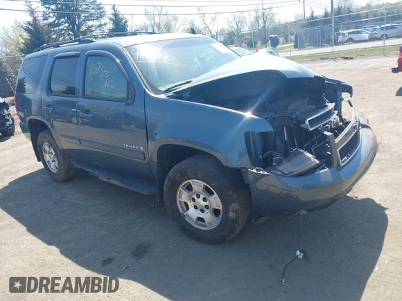 2008 Chevrolet Tahoe 3LT with VIN 1GNFK13058J187710, listed as a IAAI auction lot 42073592 with 166,173 mi miles and . Bid and sale history available at DreamBid. Image 1.