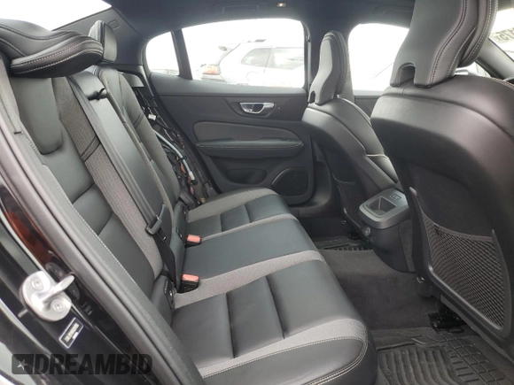 2024 Volvo S60 Plus Black Edition with VIN 7JRL12FH6RG281195, listed as a Copart auction lot 50202175 with 11,498 mi miles and Salvage title. Bid and sale history available at DreamBid. Image 10.