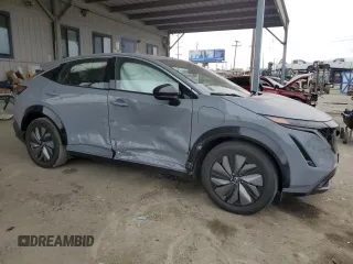2024 Nissan ARIYA Evolve+ with VIN JN1BF0BA6RM430976, listed as a Copart auction lot 85062134 with 7,100 mi miles and Salvage title. Bid and sale history available at DreamBid. Image 4.