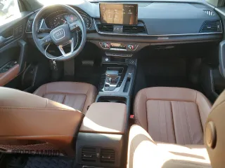 2023 Audi Q5 Premium with VIN WA1ABAFY0P2180588, listed as a Copart auction lot 45296975 with 24,530 mi miles and Salvage Title. Bid and sale history available at carsss.com. Image 8.