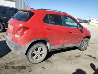 2015 Chevrolet Trax LT with VIN 3GNCJRSB1FL240061, listed as a Copart auction lot 50010165 with 89,741 mi miles and Salvage Title. Bid and sale history available at carsss.com. Image 3.
