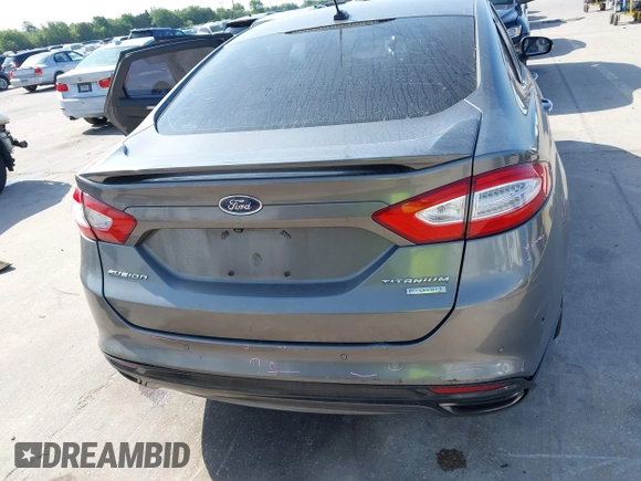 2014 Ford Fusion Titanium with VIN 3FA6P0K90ER358536, listed as a IAAI auction lot 41931474 with 170,856 mi miles. Bid and sale history available at carsss.com. Image 17.
