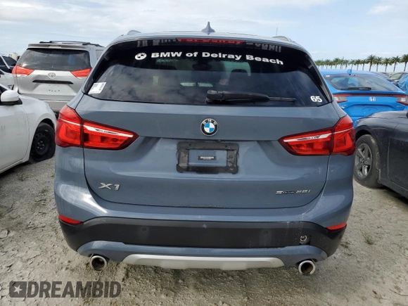 2021 BMW X1 sDrive28i z VIN WBXJG7C03M5T49590, wystawiony jako Copart lot #52473453 z przebiegiem 19 199 mil mil oraz Nie do naprawy. Historia ofert i sprzedaży dostępna na DreamBid. Obrazek 6.