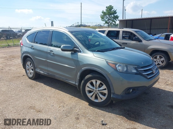 2012 Honda CR-V EX-L with VIN JHLRM4H75CC005611, listed as a IAAI auction lot 42639621 with 231,353 mi miles and . Bid and sale history available at DreamBid. Image 1.