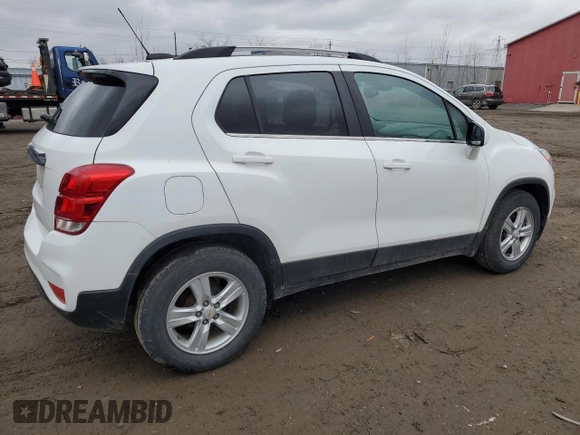 2020 Chevrolet Trax LT with VIN KL7CJLSB6LB338213, listed as a Copart auction lot 49545775 with 57,846 mi miles and Clean Title. Bid and sale history available at DreamBid. Image 3.