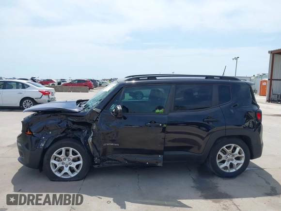 2018 Jeep Renegade Latitude with VIN ZACCJABB7JPG70686, listed as a IAAI auction lot 42023567 with 147,149 mi miles and . Bid and sale history available at DreamBid. Image 14.