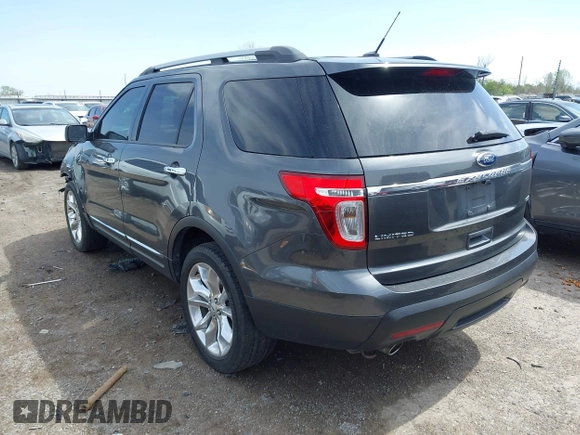 2015 Ford Explorer Limited z VIN 1FM5K8F8XFGB58711, wystawiony jako IAAI lot #41920555 z przebiegiem 129 323 mil mil oraz . Historia ofert i sprzedaży dostępna na DreamBid. Obrazek 3.