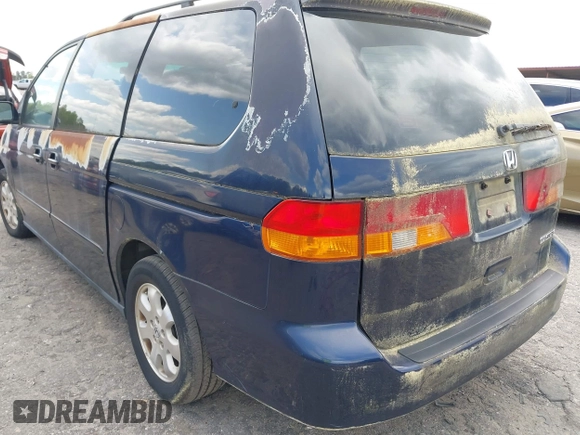 2004 Honda Odyssey EX-RES with VIN 5FNRL18874B132825, listed as a IAAI auction lot 41978812 with 147,792 mi miles and . Bid and sale history available at DreamBid. Image 3.