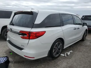 2023 Honda Odyssey Elite с VIN 5FNRL6H97PB027616, выставлен на аукционе Copart как лот 75887794 с пробегом 23 405 миль миль и На запчасти • Non repairable. История ставок и продаж доступна на DreamBid. Изображение 3.