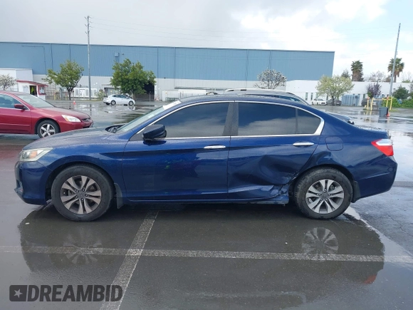 2015 Honda Accord LX with VIN 1HGCR2F36FA205083, listed as a IAAI auction lot 41932005 with 75,509 mi miles and . Bid and sale history available at DreamBid. Image 14.
