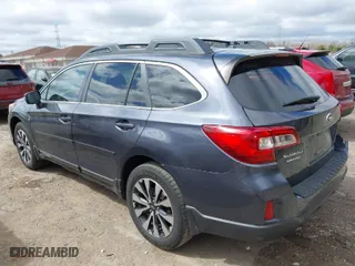 2015 Subaru Outback 2.5i Limited with VIN 4S4BSBLC9F3228585, listed as a IAAI auction lot 42034335 with 173,546 mi miles. Bid and sale history available at carsss.com. Image 3.