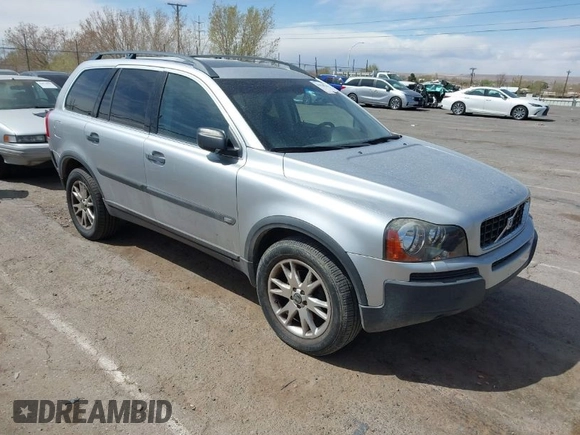 2005 Volvo XC90 with VIN YV1CZ911151143887, listed as a IAAI auction lot 41946615 with 106,857 mi miles and . Bid and sale history available at DreamBid. Image 1.