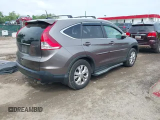 2012 Honda CR-V EX-L with VIN 5J6RM4H79CL021768, listed as a IAAI auction lot 42171357 with 123,103 mi miles and . Bid and sale history available at DreamBid. Image 4.