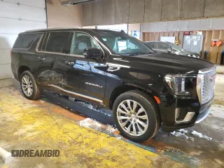 2022 GMC Yukon XL Denali with VIN 1GKS2JKL5NR351199, listed as a Copart auction lot 42366055 with 51,021 mi miles and Salvage Title. Bid and sale history available at carsss.com. Image 4.