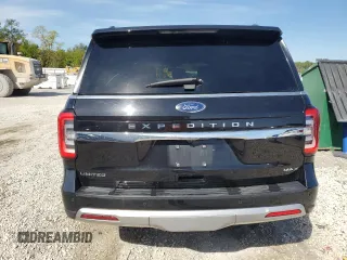 2023 Ford Expedition Max Limited with VIN 1FMJK1K89PEA40447, listed as a Copart auction lot 50579095 with 65,934 mi miles and Clean Title. Bid and sale history available at DreamBid. Image 6.