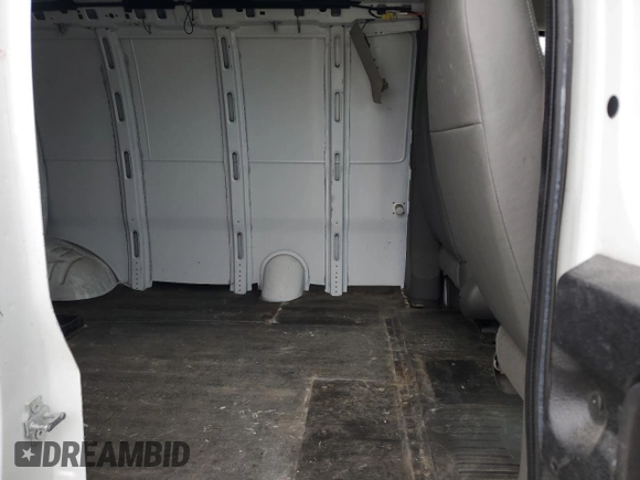 2011 Chevrolet Express Cargo with VIN 1GCSGAFX4B1169708, listed as a Copart auction lot 85508664 with 188,934 mi miles and Salvage title. Bid and sale history available at DreamBid. Image 11.