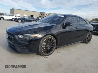 2023 Mercedes-Benz CLA 35 AMG z VIN W1K5J5BB9PN399461, wystawiony jako Copart lot #83015814 z przebiegiem 6 851 mil mil oraz Szkoda całkowita • Salvage title. Historia ofert i sprzedaży dostępna na DreamBid. Obrazek 1.
