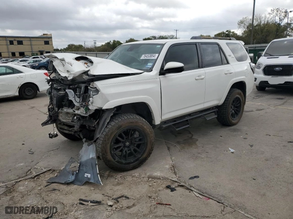 2023 Toyota 4Runner TRD Off Road with VIN JTEPU5JR2P6157643, listed as a Copart auction lot 78453854 with 26,552 mi miles and Salvage Title. Bid and sale history available at carsss.com. Image 1.