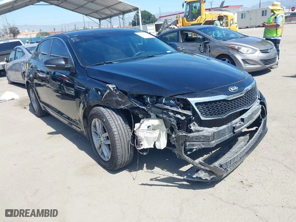 2012 Kia Optima LX with VIN 5XXGM4A71CG082636, listed as a IAAI auction lot 41862116 with 141,753 mi miles. Bid and sale history available at carsss.com. Image 1.