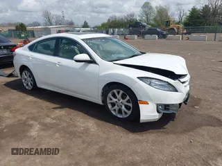 2009 Mazda 6 S Grand Touring with VIN 1YVHP82B995M09281, listed as a IAAI auction lot 42060946 with 102,423 mi miles and . Bid and sale history available at DreamBid. Image 1.