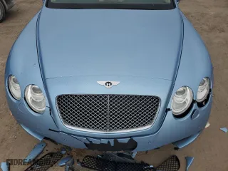 2007 Bentley Continental GT with VIN SCBDR33WX7C047167, listed as a Copart auction lot 74546784 with 0 mi miles and Salvage Title. Bid and sale history available at carsss.com. Image 11.