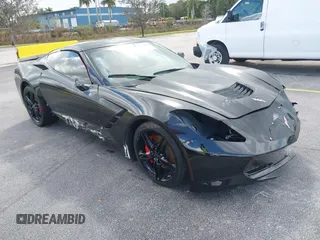 2016 Chevrolet Corvette 3LT with VIN 1G1YF2D73G5118201, listed as a IAAI auction lot 41487006 with 38,489 mi miles. Bid and sale history available at carsss.com. Image 1.