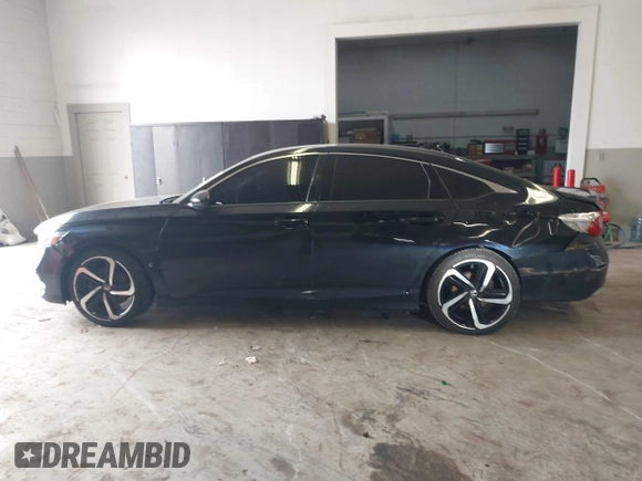 2019 Honda Accord Sport with VIN 1HGCV1F39KA074151, listed as a IAAI auction lot 41644585 with 116,628 mi miles and . Bid and sale history available at DreamBid. Image 14.