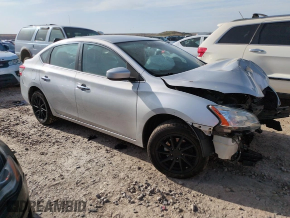2015 Nissan Sentra SR with VIN 3N1AB7AP2FL657092, listed as a Copart auction lot 52239405 with Not Provided miles and Salvage Title. Bid and sale history available at DreamBid. Image 4.