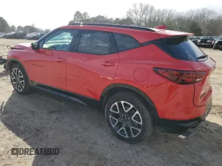 2024 Chevrolet Blazer RS z VIN 3GNKBKRS0RS152022, wystawiony jako Copart lot #46434405 z przebiegiem 11 863 mil mil oraz Szkody całkowita. Historia ofert i sprzedaży dostępna na DreamBid. Obrazek 2.