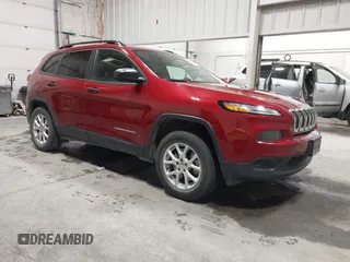 2016 Jeep Cherokee Sport with VIN 1C4PJMAB3GW219139, listed as a IAAI auction lot 42373717 with 70,393 mi miles and . Bid and sale history available at DreamBid. Image 1.