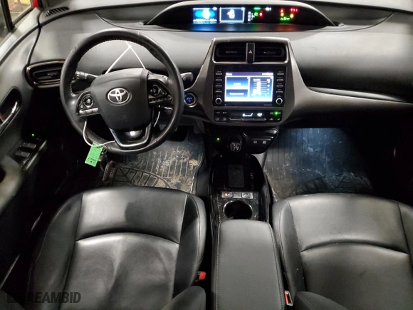2021 Toyota Prius L Eco with VIN JTDKAMFU0M3128332, listed as a Copart auction lot 42746295 with 120,434 mi miles and Clean Title. Bid and sale history available at carsss.com. Image 8.