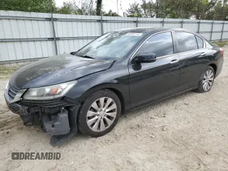 2015 Honda Accord EX-L с VIN 1HGCR2F84FA213789, выставлен на аукционе Copart как лот 53446115 с пробегом 265 275 миль миль и Списание • Salvage title. История ставок и продаж доступна на DreamBid. Изображение 1.