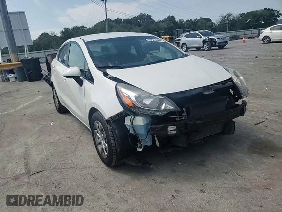 2016 Kia Rio LX with VIN KNADM4A36G6557926, listed as a Copart auction lot 69578864 with 137,404 mi miles and Salvage Title. Bid and sale history available at DreamBid. Image 10.