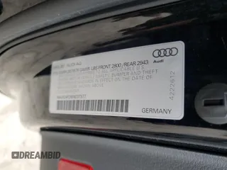 2019 Audi A7 Prestige with VIN WAUV2AF2XKN037977, listed as a Copart auction lot 42920685 with 0 mi miles and Salvage Title. Bid and sale history available at carsss.com. Image 15.