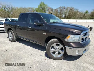 2016 Ram 1500 Lone Star with VIN 3C6RR6LT9GG288250, listed as a Copart auction lot 52195815 with 134,653 mi miles and Salvage Title. Bid and sale history available at carsss.com. Image 4.
