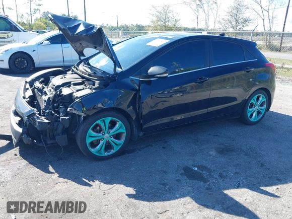 2014 Hyundai Elantra GT with VIN KMHD35LH5EU171569, listed as a IAAI auction lot 41882896 with 181,989 mi miles. Bid and sale history available at carsss.com. Image 17.